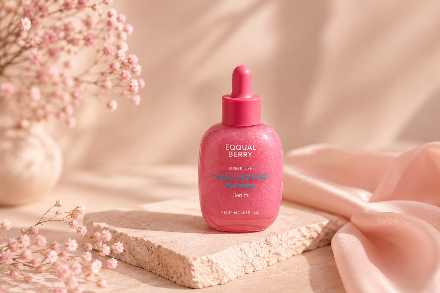 EQQUALBERRY NAD+ Peptide Boosting Serum