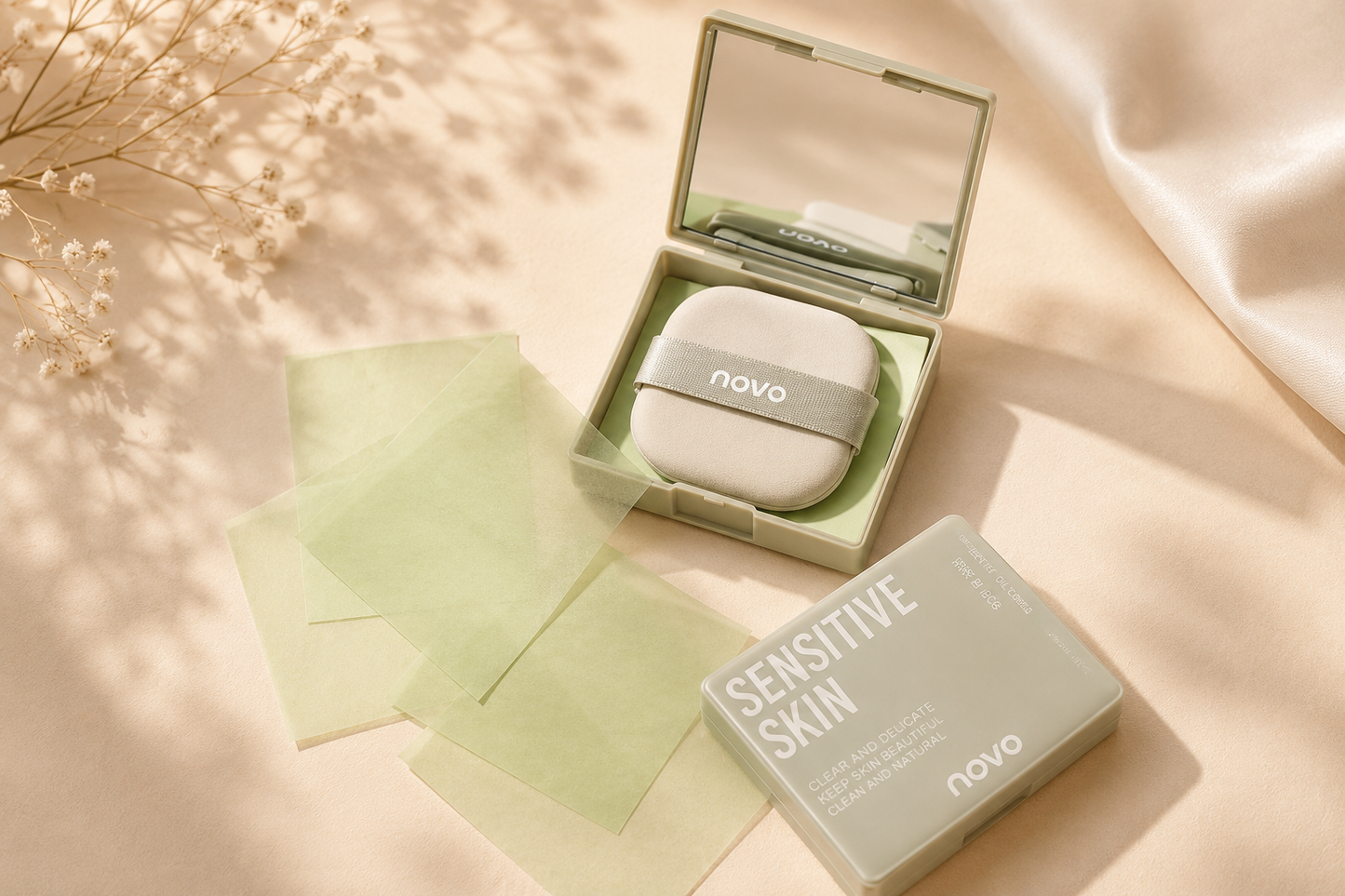 NOVO Sensitive Skin Oil Control Powder
