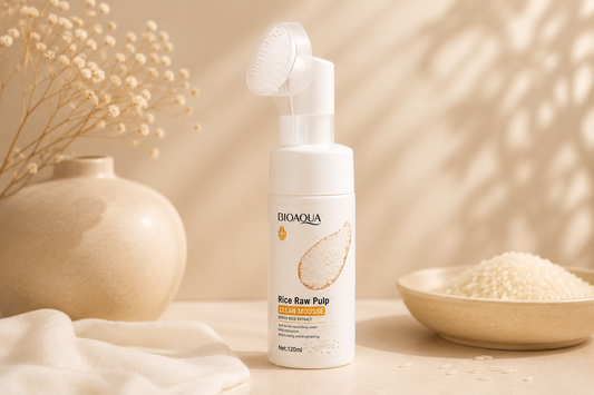 Bioaqua Rice Raw Pulp clean mousse