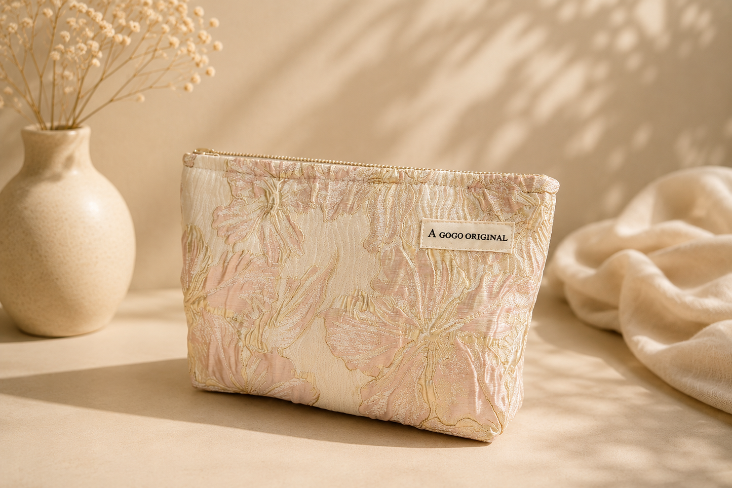 Floral Makeup Bag