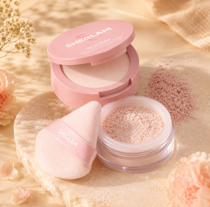 Insta-ready setting powder
