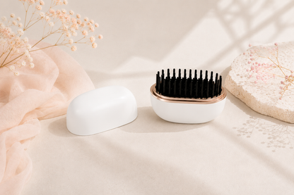 ELECTRIC HAIR STRAIGHTENER BRUSH